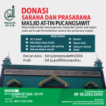 Donasi Sarana Prasarana Masjid At-Tiin Pucangsawit Surakarta